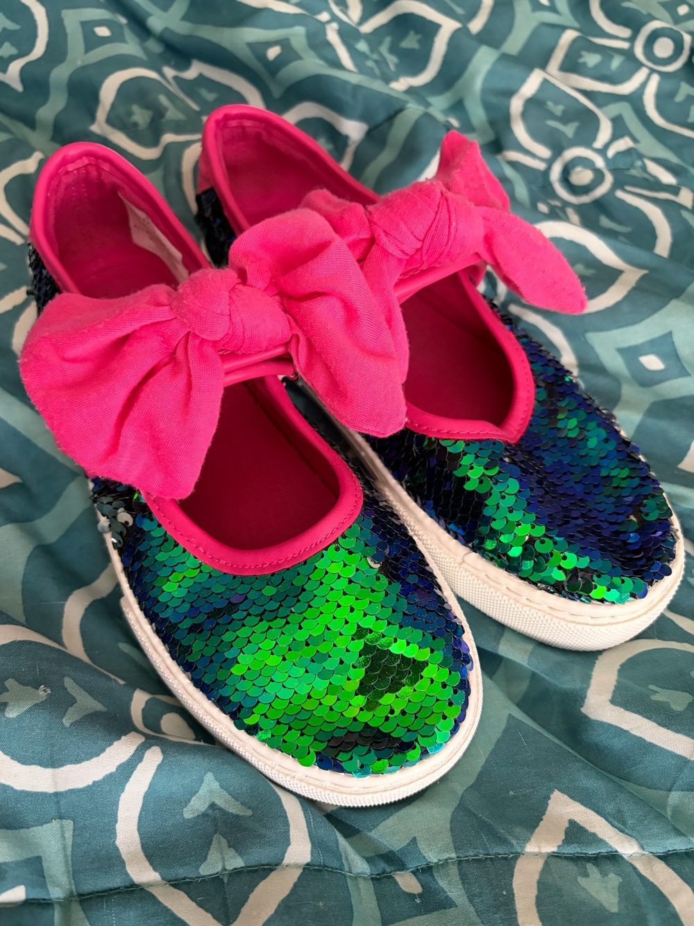 Ground Up Girls Sequin Shoes